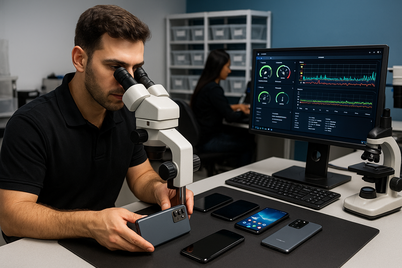 Smartphone QA and testing processes